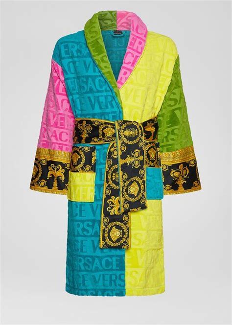 versace green robe|cheap Versace robes women.